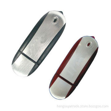 Leather Promotional USB Flash Drives, Lightweight and Portable